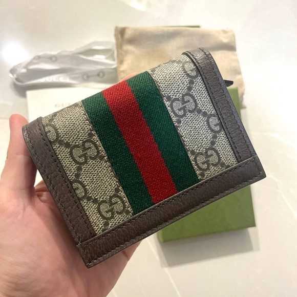 Gucci Ophidia GG Card Case Wallet - Picture 3 of 10